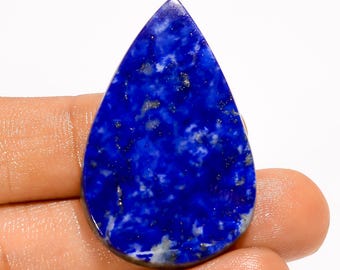Natural Lapis Lazuli Cabochon Blue Lapis Lazuli Crystal 38X24X4 mm Size Blue Lapis Crystal