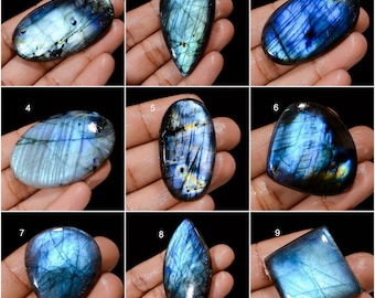 Labradorite naturale cabochon pietra preziosa sciolta cristallo curativo multi pietra preziosa labradorite materiale per avvolgere fili per realizzare gioielli