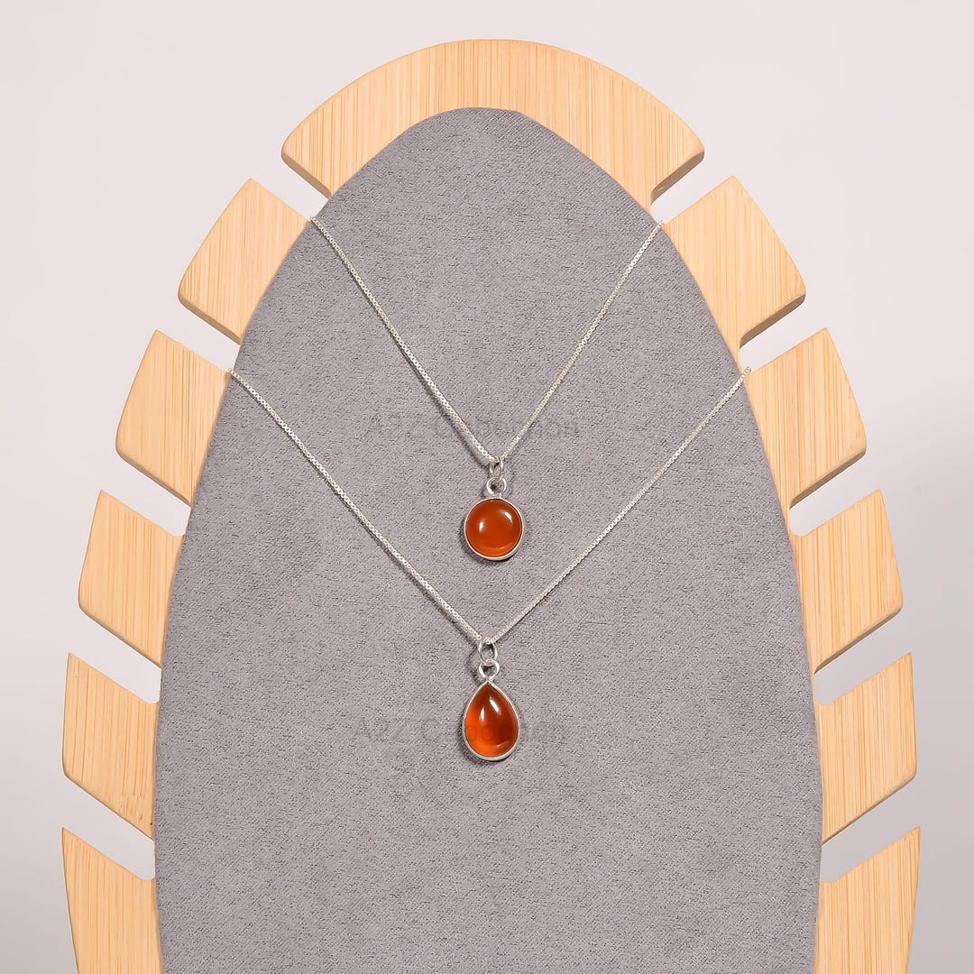 [韓国の人気ジュエリー] 925 silver. Carnelian necklace (10mm) Amazon.com: Carnelian Necklace 925 Sterling Silver 10mm