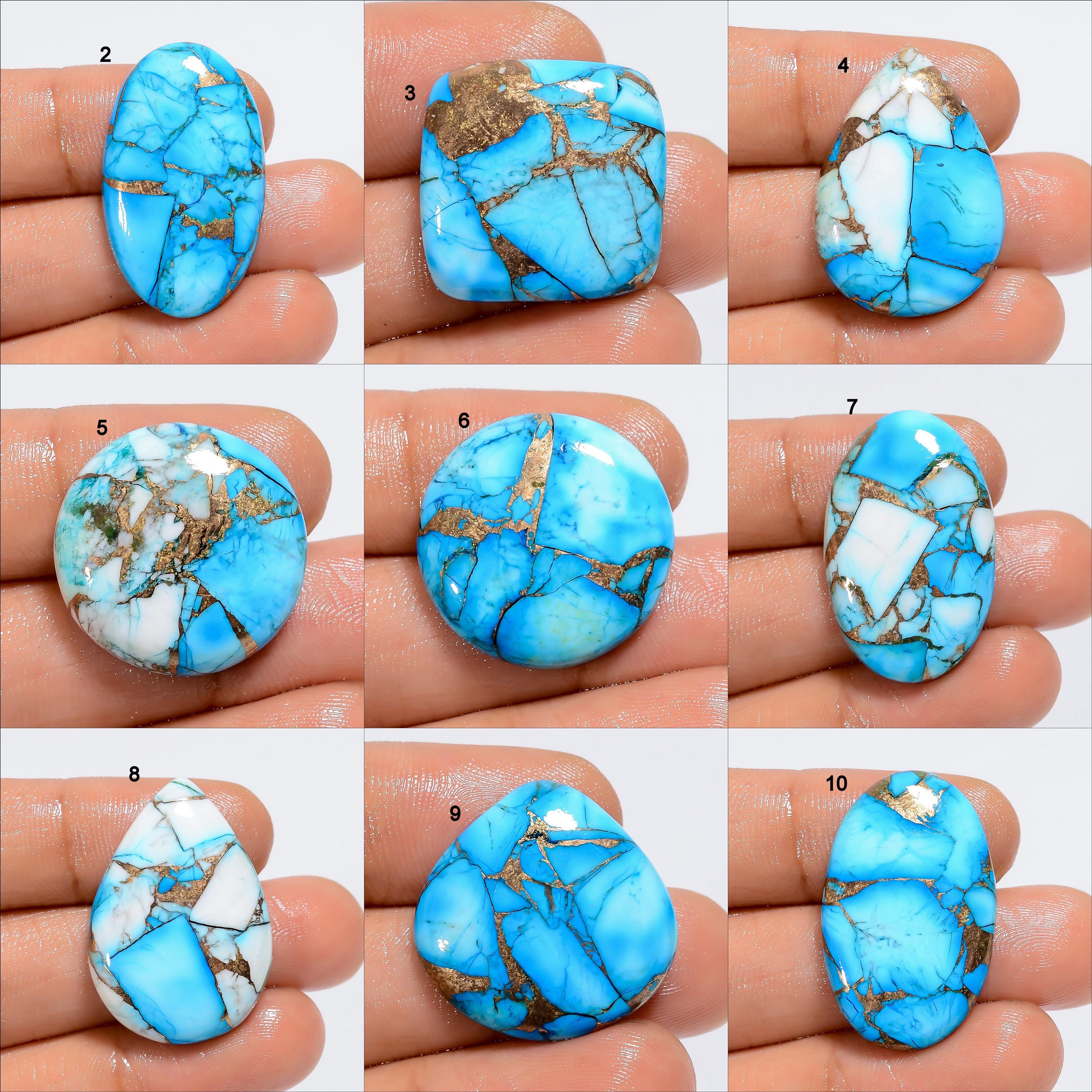 Ice Blue Dahlia Turquoise Stone Good Quality Blue Dahlia Crystal