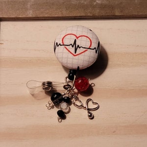 Nurse Heartbeat Badge Reel