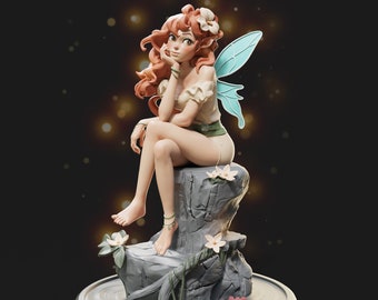 Celestia by Female Miniatures | Unpainted Resin Miniature for DnD RPG Tabletop