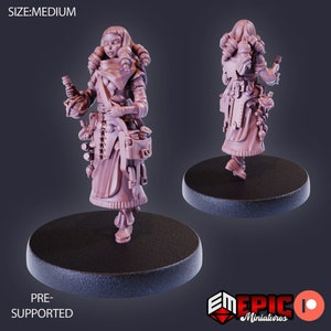 Female Alchemist by Epic Miniatures - Guild of Thieves