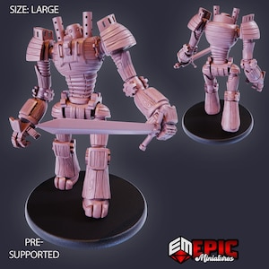 Wood Construct by Epic Miniatures - Steam Constructs
