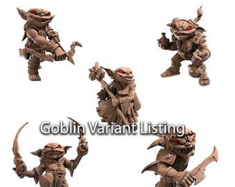 Goblins by Bite the Bullet| D&D | Dungeons Dragons | Pathfinder | Wargaming | TTRPG | RPG