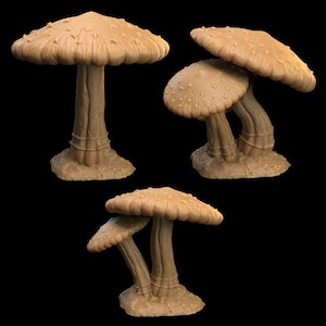 Mushroom Trees by Dragon Trappers Lodge - Myconids
