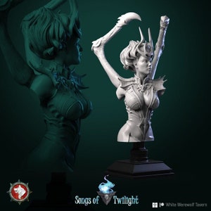 Song of Twilight Busts by White Werewolf Tavern