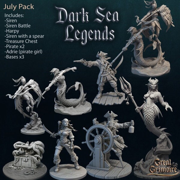 Dark Sea Legends by Great Grimoire