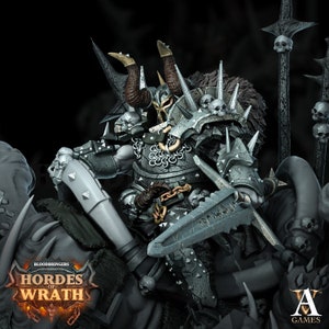 Harbinger of Gorkal by Archvillain Games | Hordes of Wrath| D&D | Dungeons Dragons | Pathfinder | Wargaming | TTRPG | RPG