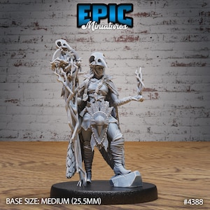 Raven Wizard Female by Epic Miniatures | Mighty Heroes