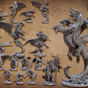 Draconian Scourge by Artisan Guild| D&D | Dungeons Dragons | Pathfinder | Wargaming | TTRPG | RPG