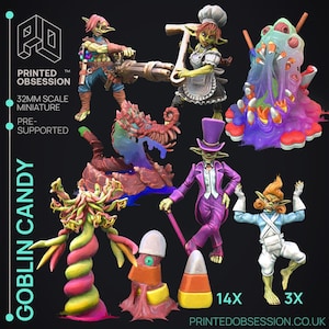 Goblin Candy Makers by Printed Obsession