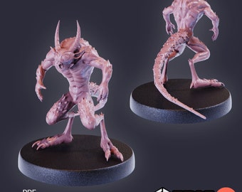 Quasit  - Deadly Sins | Unpainted Resin Miniature for DnD RPG Tabletop
