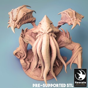 Cthulhu by Rescale Miniatures| D&D | Dungeons Dragons | Pathfinder | Wargaming | TTRPG | RPG