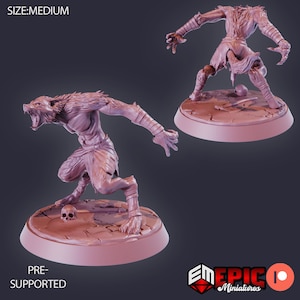 Jackalwere by Epic Miniatures - Sands of Destiny