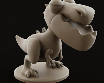 T-Rex | Unpainted Resin Miniature for DnD RPG Tabletop