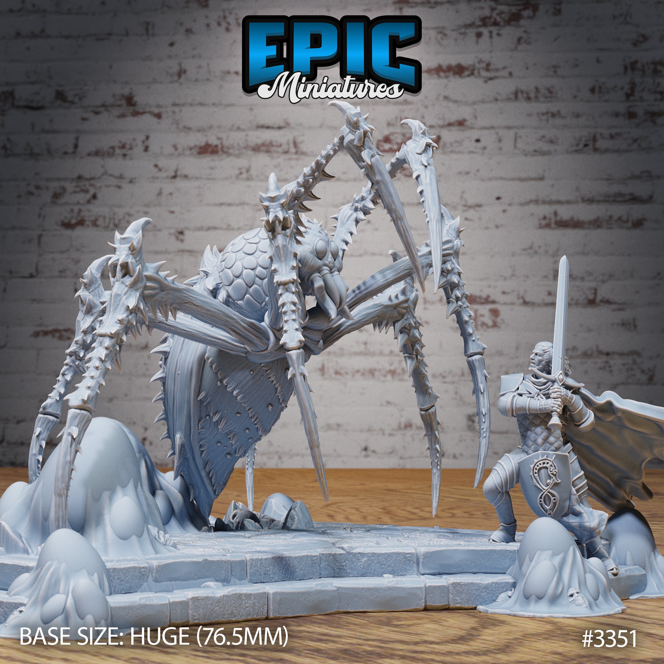 Giant Jungle Spiders | Insectoid Jungle | Unpainted Resin Miniature for ...