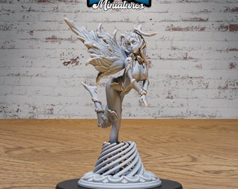 Wonder Pixie  | Old Fables | Unpainted Resin Miniature for DnD RPG Tabletop
