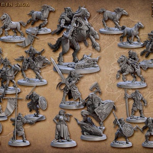 Skutagaard Northmen by Artisan Guild| D&D | Dungeons Dragons | Pathfinder | Wargaming | TTRPG | RPG