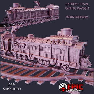 Steam-Tech Express Train by Epic Miniatures - Steam Constructs