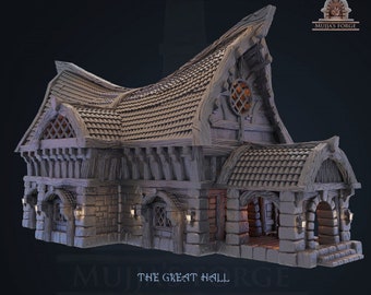 Great Hall | Village of Lonkleg Hollow Kickstarter