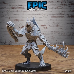 Werewolf Warrior, Royal Vampire Lady, Ghoul Spawn Servant by Epic Miniatures | Bloody Night