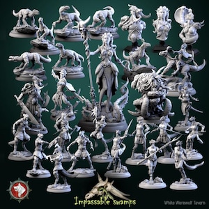 Impassable Swamps by White Werewolf Tavern