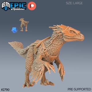 Feathered Raptor by Epic Miniatures - Reptiles of War