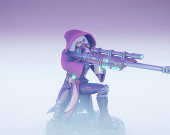 Troops Squad | Aurora Explorers | Unpainted Resin Miniature for DnD RPG Tabletop