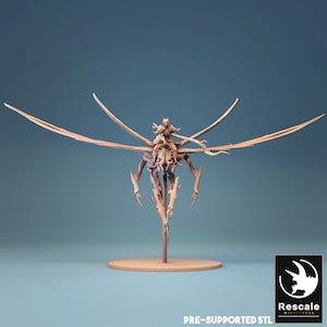 Dragonfly Cavalry B by Rescale Miniatures - Leaf Riders| D&D | Dungeons Dragons | Pathfinder | Wargaming | TTRPG | RPG
