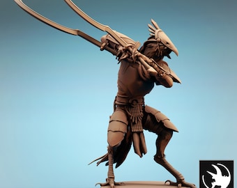 Kenku by Rescale Miniatures - Dynotopia | Unpainted Resin Miniature for DnD RPG Tabletop