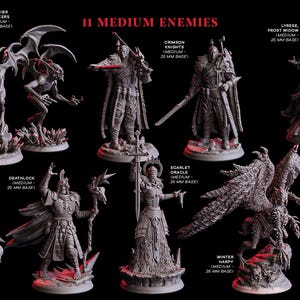 Medium Enemies by Flesh of Gods | Crimson Frost