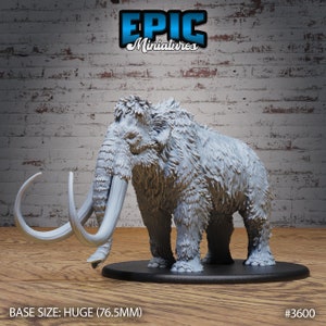 Mammoth by Epic Miniatures | Ice Age Madness