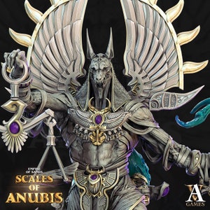 Anubis by Archvillain Games | Empire of Sands| D&D | Dungeons Dragons | Pathfinder | Wargaming | TTRPG | RPG