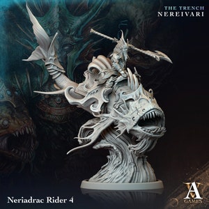Neriadrac Rider by Archvillain Games | the Trench| D&D | Dungeons Dragons | Pathfinder | Wargaming | TTRPG | RPG