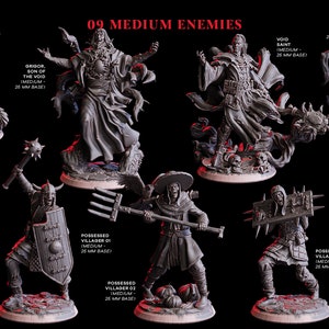 Enemies | Flesh of Gods | Curse of Tomes