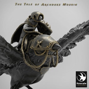 Take Off Magpie by Rescale Miniatures - Tale of Archduke Mousin| D&D | Dungeons Dragons | Pathfinder | Wargaming | TTRPG | RPG