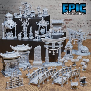 Eastern Temple Scatter by Epic Miniatures | Legends of the East