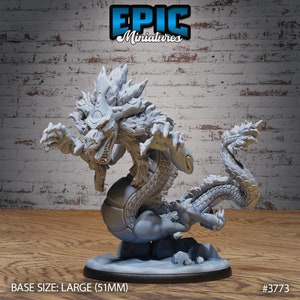 Young Lung Dragon by Epic Miniatures | Oni Nightmare