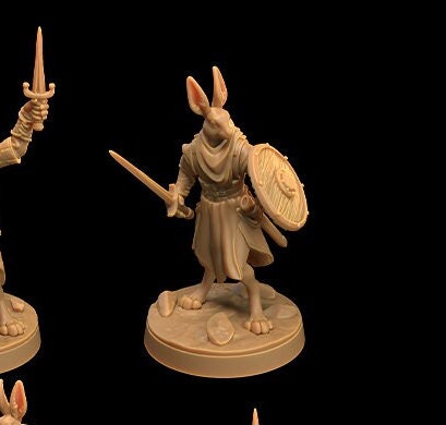 Rabbitfolk Army by Dragon Trappers Lodge | Unpainted Resin Miniature ...