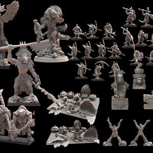 Saurian Ancients Vol 6 by The Lost Kingdom Miniatures