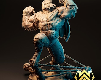 Diego the Destroyer  | Unpainted Resin Miniature for DnD RPG Tabletop