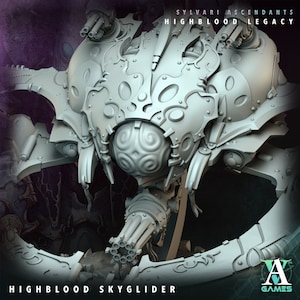 Highblood Skyglider by Archvillain Games | Sylvari Ascendants| D&D | Dungeons Dragons | Pathfinder | Wargaming | TTRPG | RPG