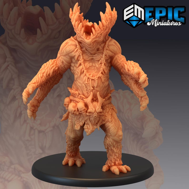 Black Pharaoh / Mummy / Gug | Ruins of Madness | Unpainted Resin Miniature for DnD RPG Tabletop 10