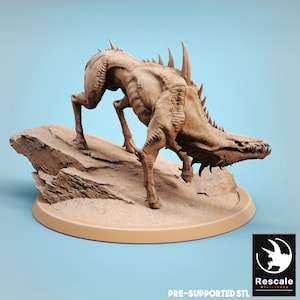 Infernum Dogs by Rescale Miniatures| D&D | Dungeons Dragons | Pathfinder | Wargaming | TTRPG | RPG