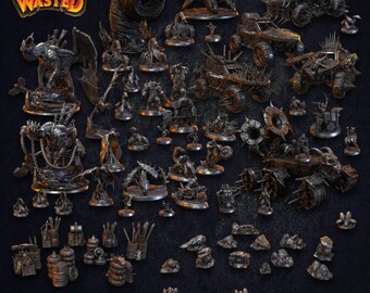 Lodge in the Wasteland by Dragon Trappers Lodge | Unpainted Resin Miniature for DnD RPG Tabletop