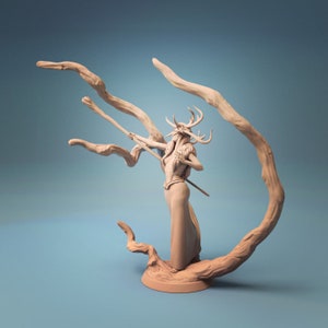 Druid by Rescale Miniatures| D&D | Dungeons Dragons | Pathfinder | Wargaming | TTRPG | RPG
