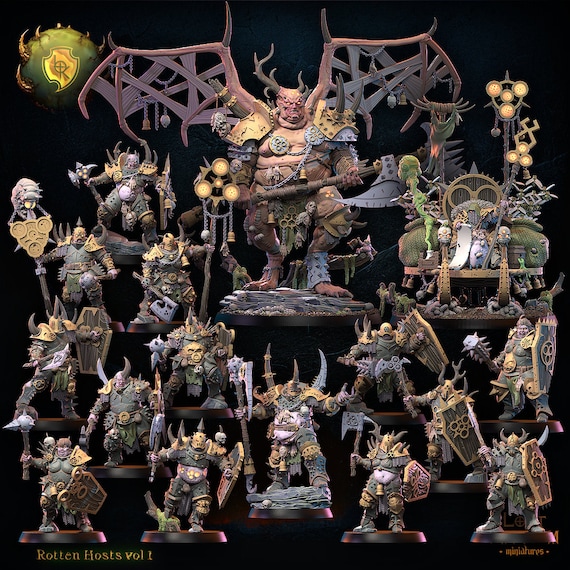 Rotten Hosts Vol 1 by the Lost Kingdom Miniatures - Etsy