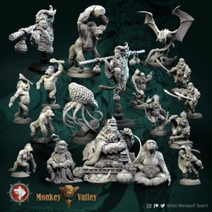 Monkey Valley by White Werewolf Tavern