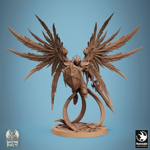 Aurelian Skyblade by Rescale Miniatures | Bastion of Purity| D&D | Dungeons Dragons | Pathfinder | Wargaming | TTRPG | RPG